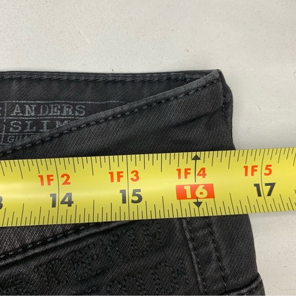 Gas Jeans Anders Slim Fit Men's Black Denim W32 x L30 Classic Style - Picture 10 of 12